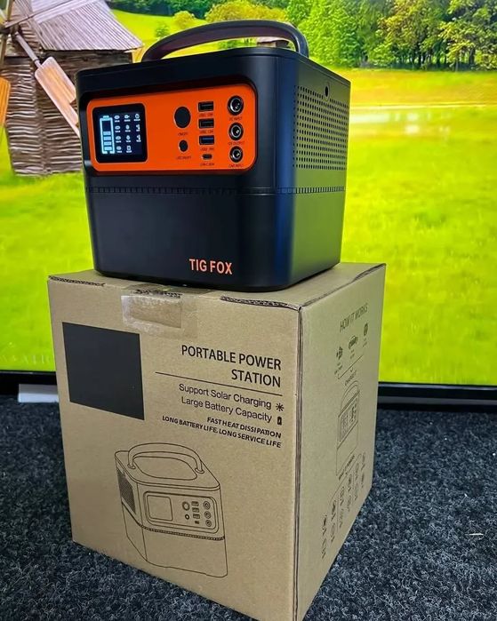 Портативна зарядна станція Tig Fox T500
