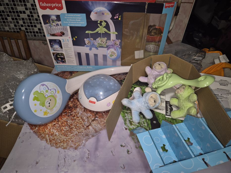 Мобіль з проектором Fisher-Price Сон Метелика