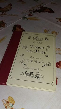 Livro Diário do bebé