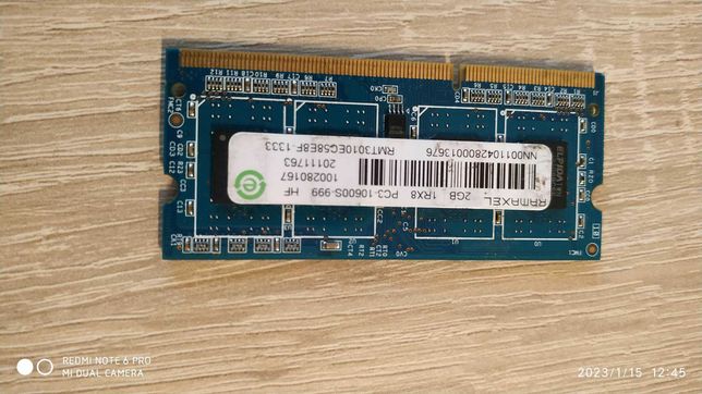 Pamięć RAM Ramaxel 2GB DDR3 1333MHz