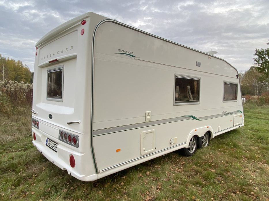 Przyczepa kempingowa Bessacarr Cameo 550 GL KLIMATYZACJA + MOVER