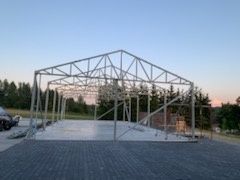 Konstrukcja Stalowa Hali Wiaty 10m x 20m