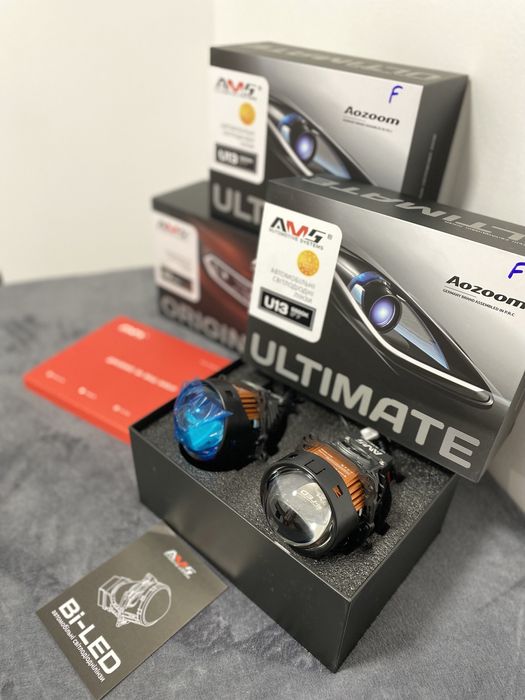 Bi-Led лінзи AMS U13, Aozoom, Drive X, Decker