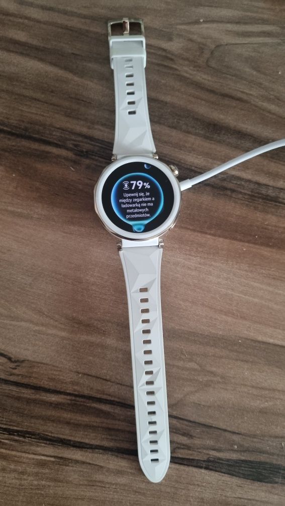 Huawei Watch GT 5 Pro 42 mm Active – Biały | Stan bardzo dobry | 100%