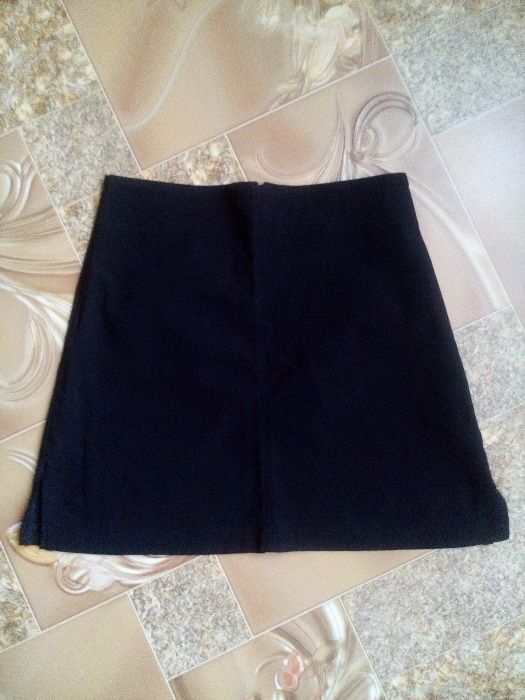 Юбка Orsay: черная трапеция (стрейч-коттон)