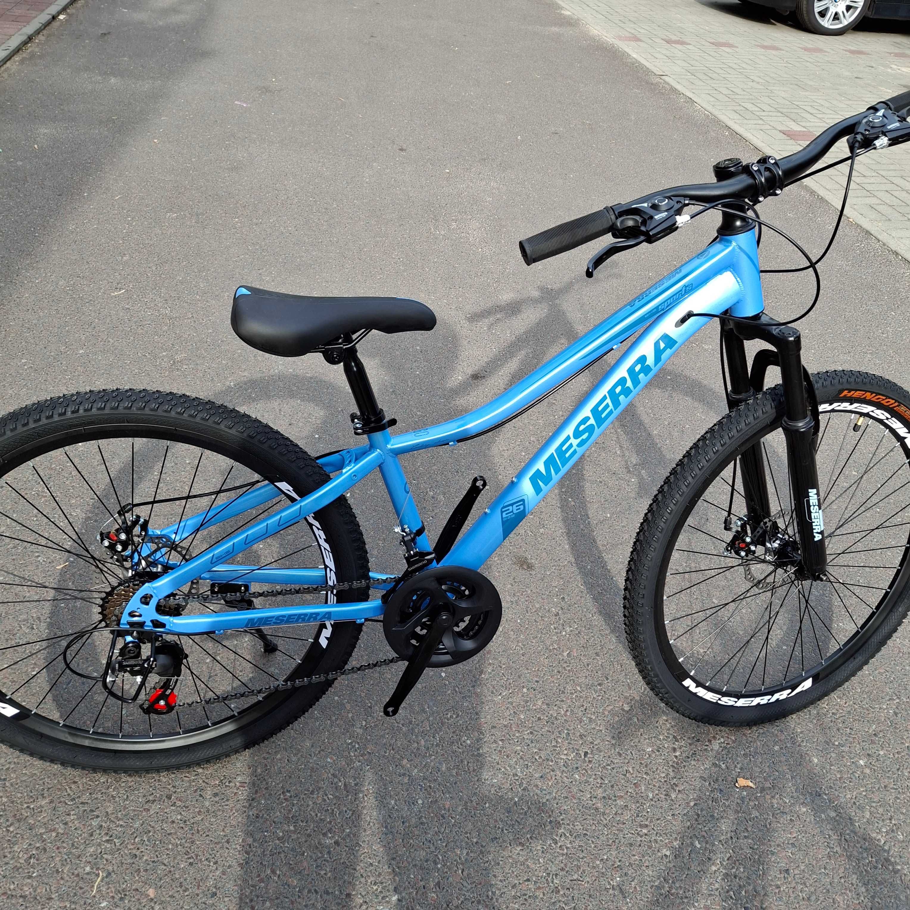 Nowe!Wyprzedaż!Rower 20" 24" 26" MTB-górski 21b Shimano Amor+2x tarcza