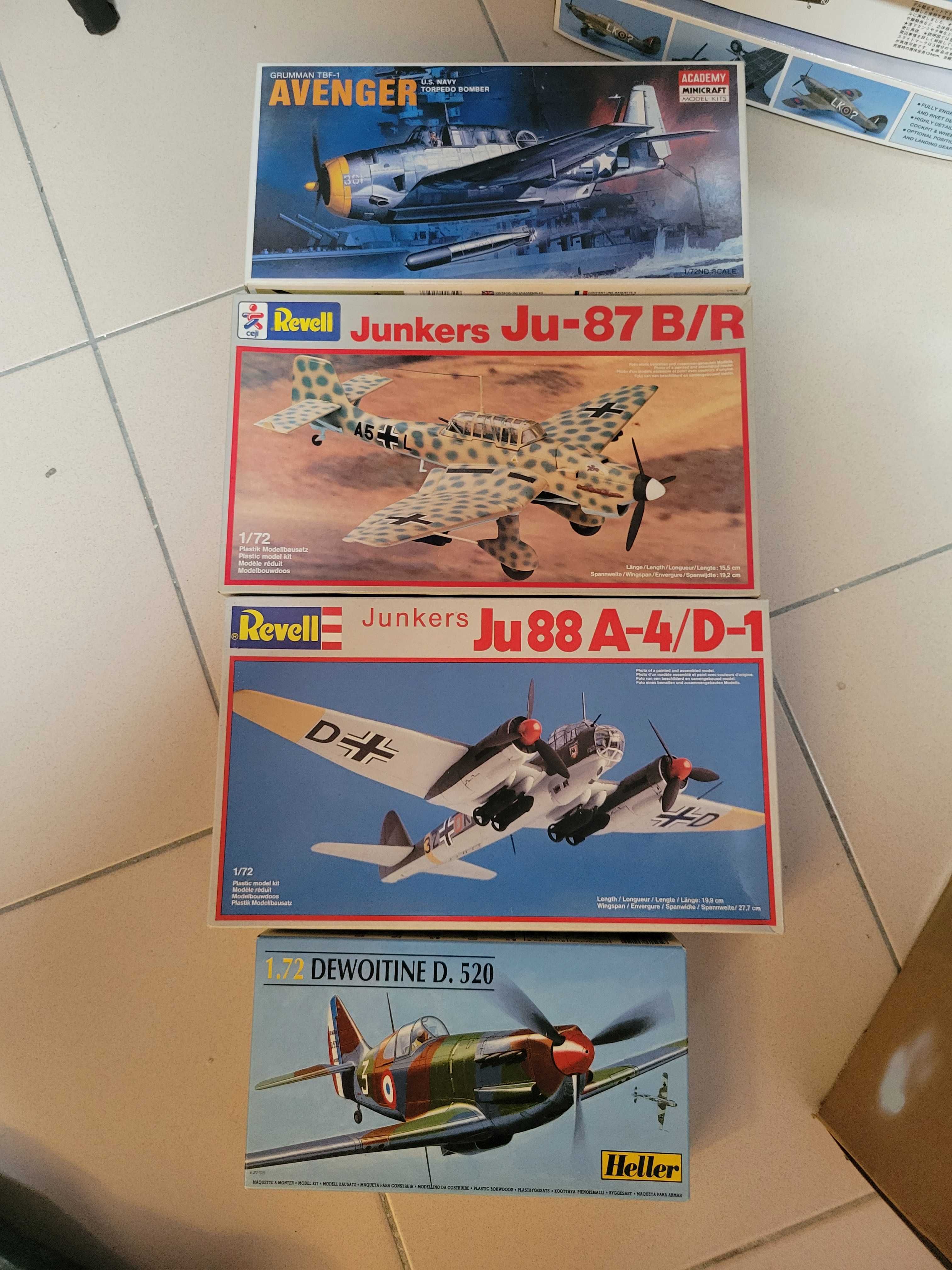 Kits de modelismo, vários modelos e tamanhos