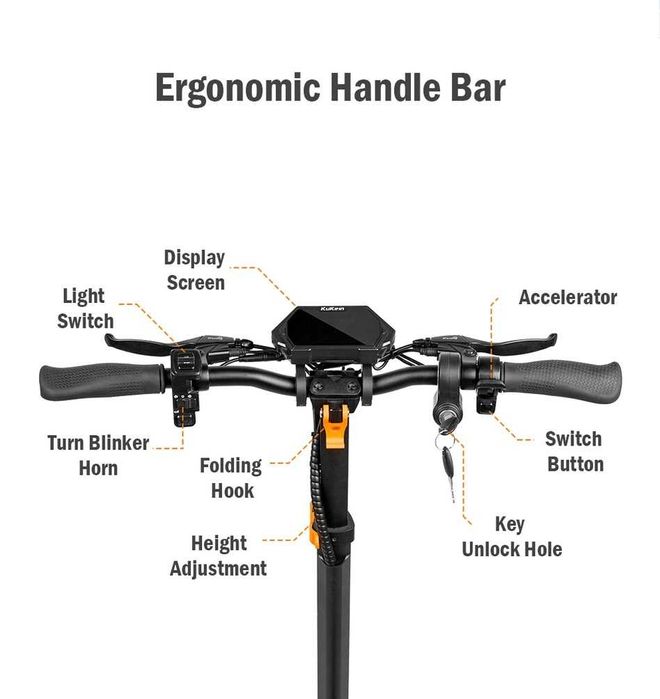 Hulajnoga elektryczna KUKIRIN G2 Max 1000W ,stacyjka 48V20Ah PROMOCJA!