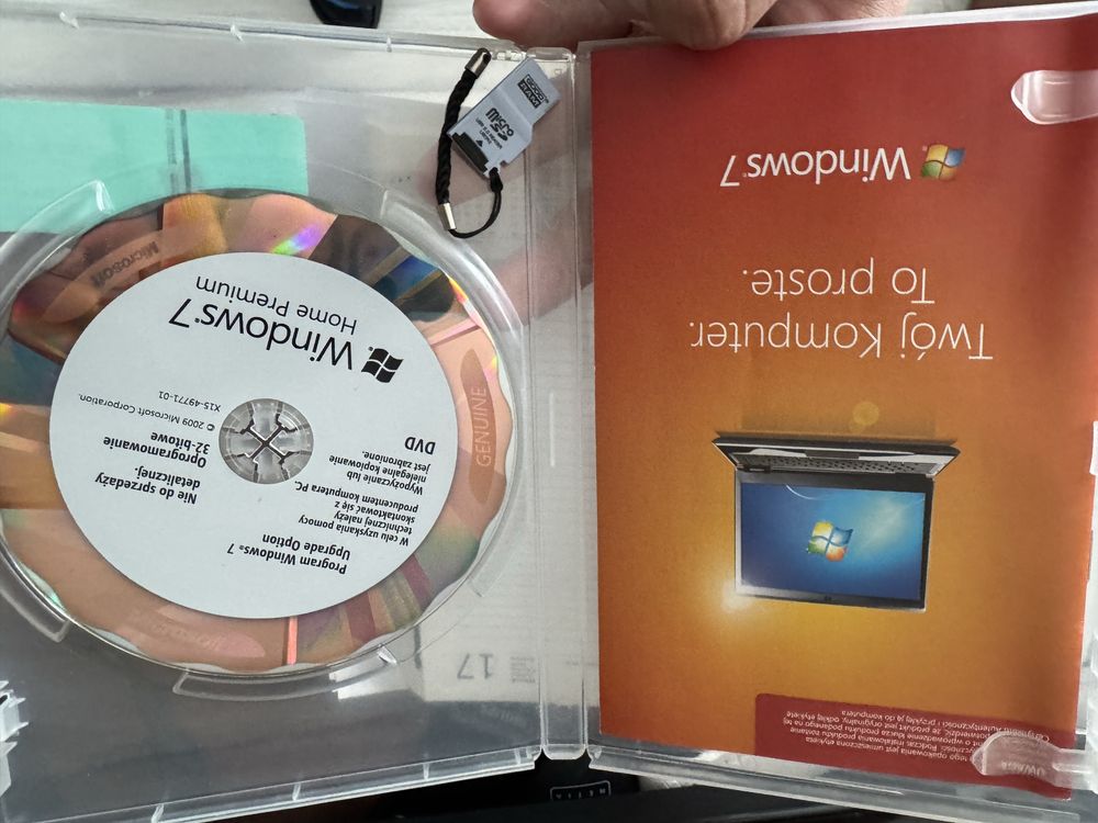 Oprogramowanie windows 7 z kluczem