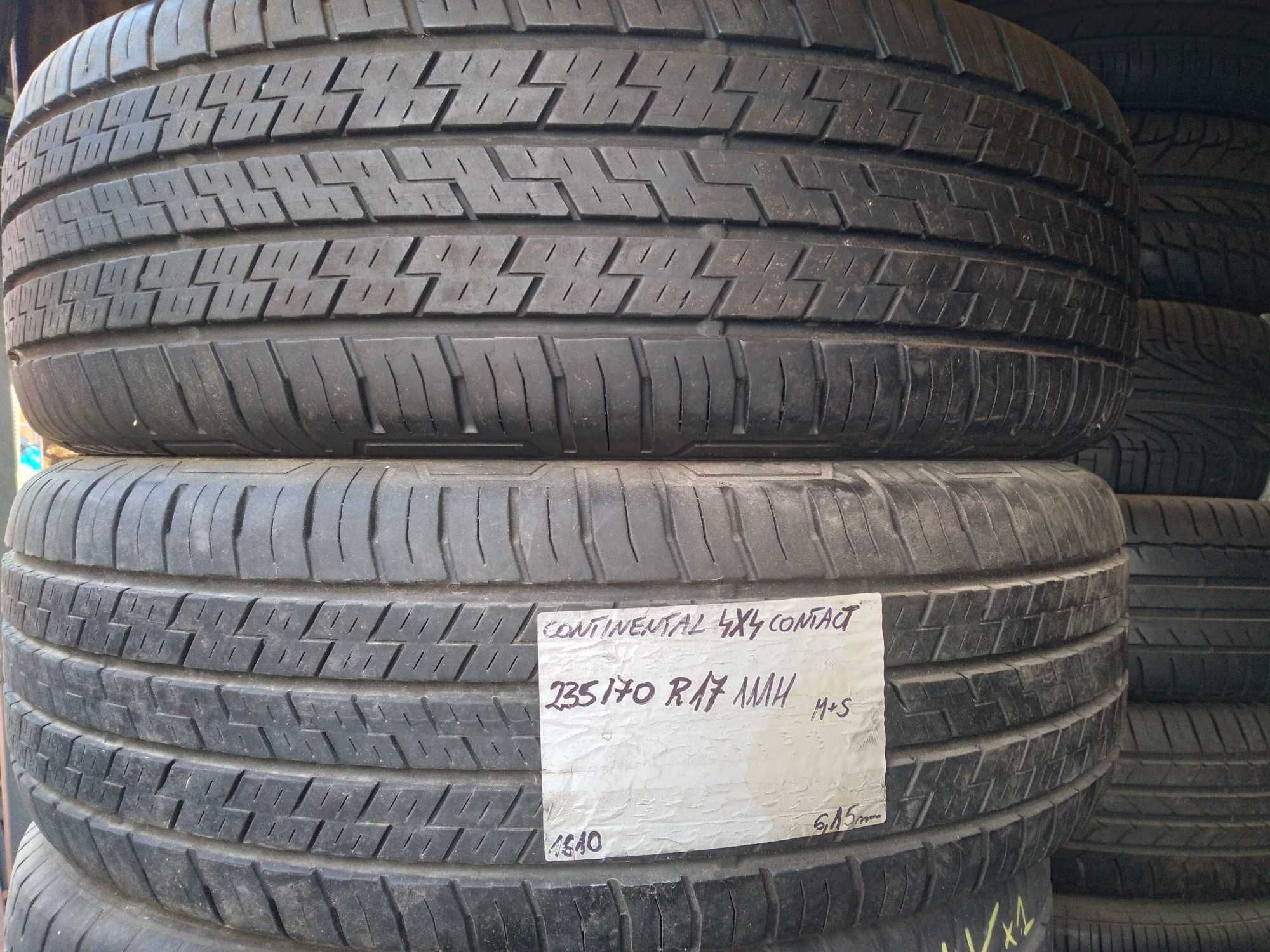 opony wielosezon 235/70R17 Continental 4x4, M+S