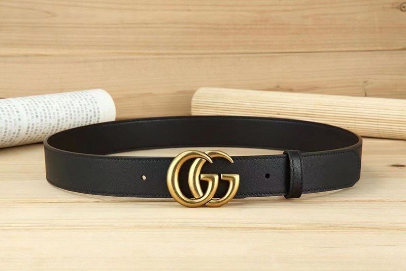 Pasek Gucci Złota Klamra