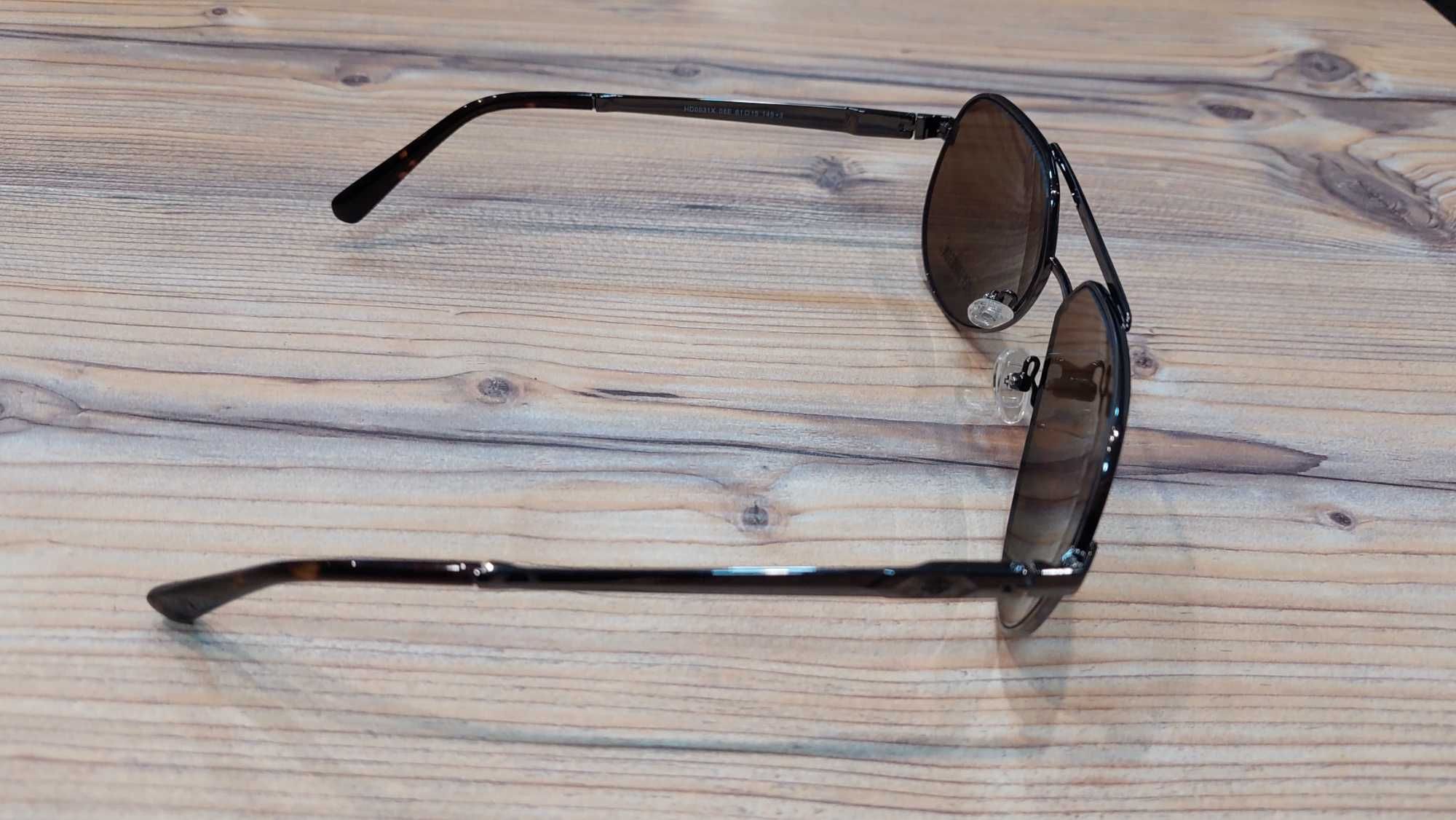 Męskie duże   okulary -piloty HD-0931X  od Harley Davidson! XXL