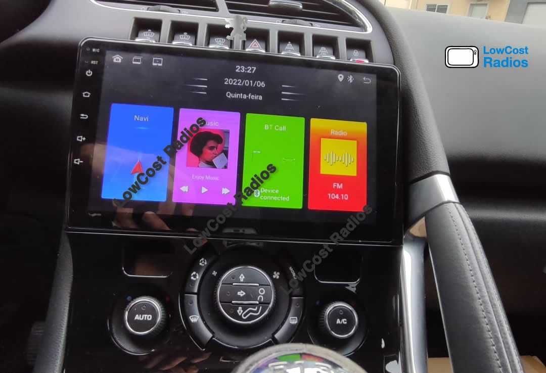 *(NOVO) Rádio PEUGEOT 3008/5008 | GPS ANDROID 10 BT USB APPS WIFI