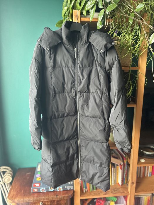 Pikowany plaszcz puchowy pich pierze