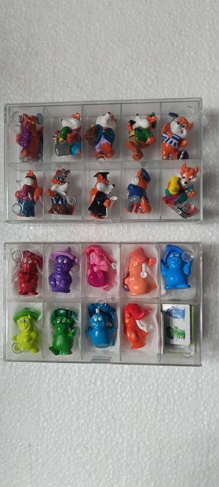 Kolekcjonerskie figurki z Kinder niespodzianki
