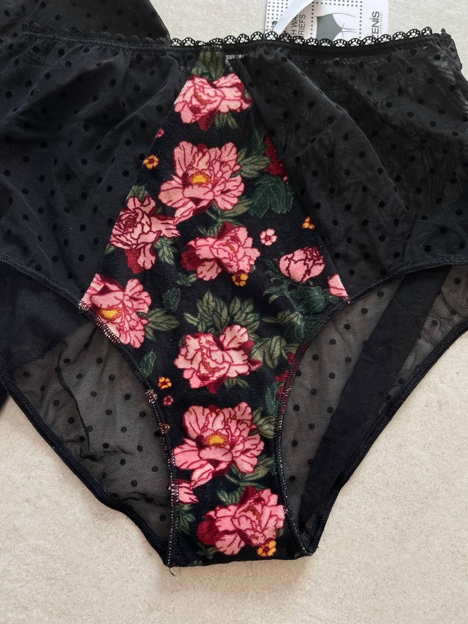 Трусики TEZENIS жіночі 3 шт женские чорные чорні нові мереживо