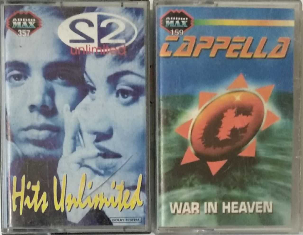 Аудиокассеты Cappella, Ace of Base, 2 Unlimited и Prodigy