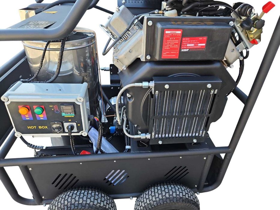 Myjka HDM 350 bar 21 L/Min spalinowa ciepła woda Diesel KOOP V2 20KM