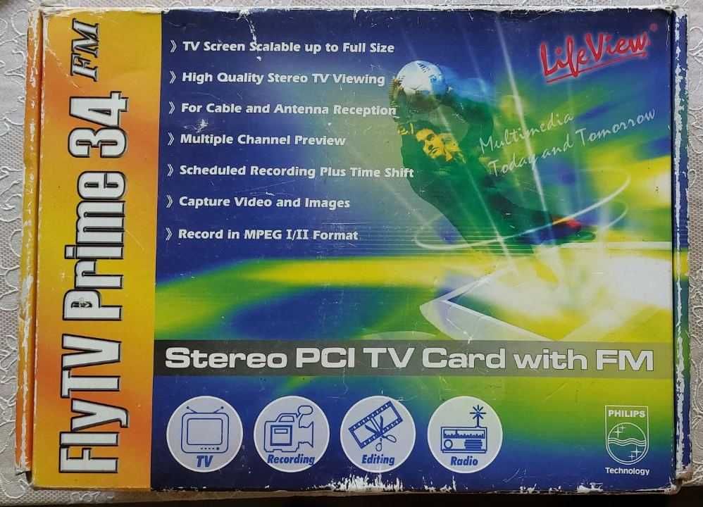 ТВ тюнер для ПК FlyTV Prime 34 НЕРАБОЧИЙ