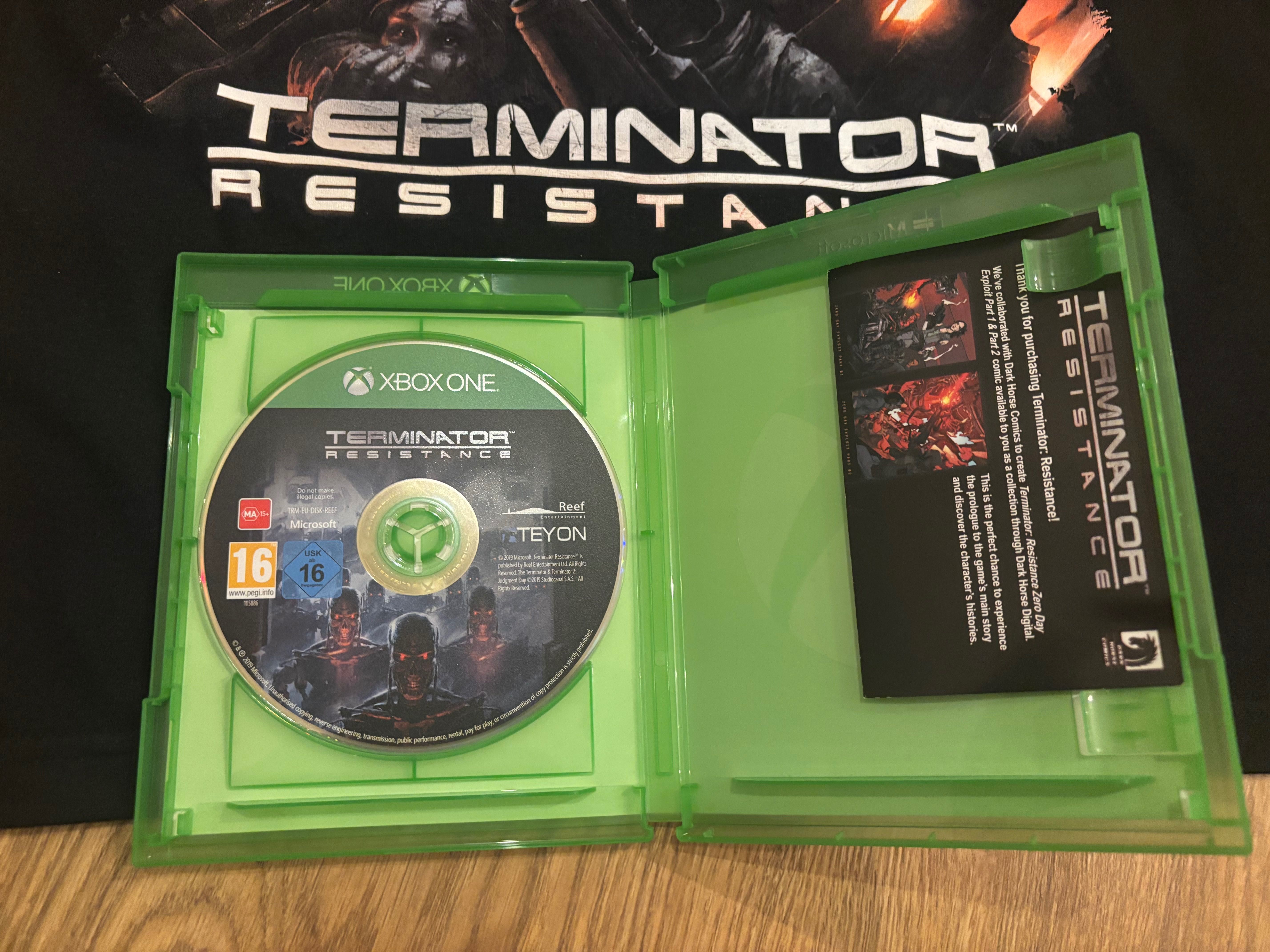 Gra Terminator Resistance na XBOX ONE plus unikalna koszulka fanowska