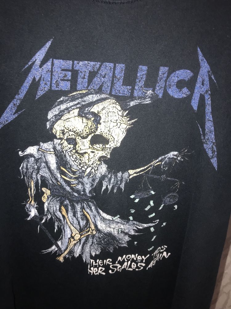 мерч рок группы Metallica vintage