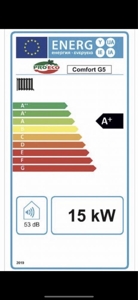 Piec kocioł z podajnikiem eco 5 klasa ekogroszek pellet drewno 25 kW