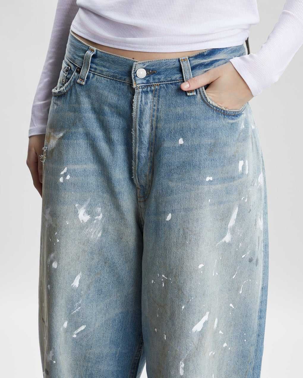 Джинси Acne Studios Super Baggy Fit Jeans Blue