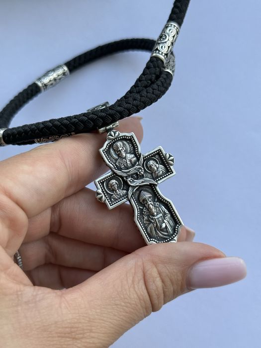 Крестик серебряный