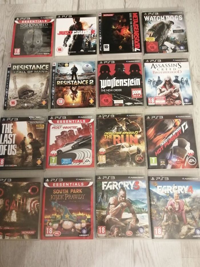 Gry na PS3 GTA V, Asasin , Batman, Fifa, Move gry