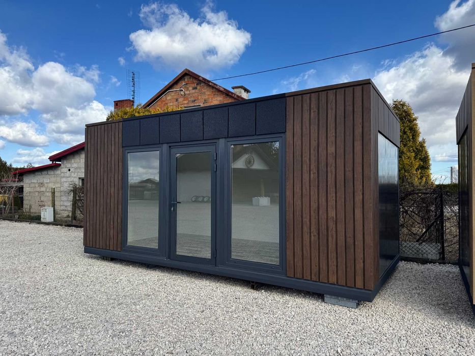 PRODUCENT pawilon z płyty warstwowej Schowek garaż magazyn Biuro Bar