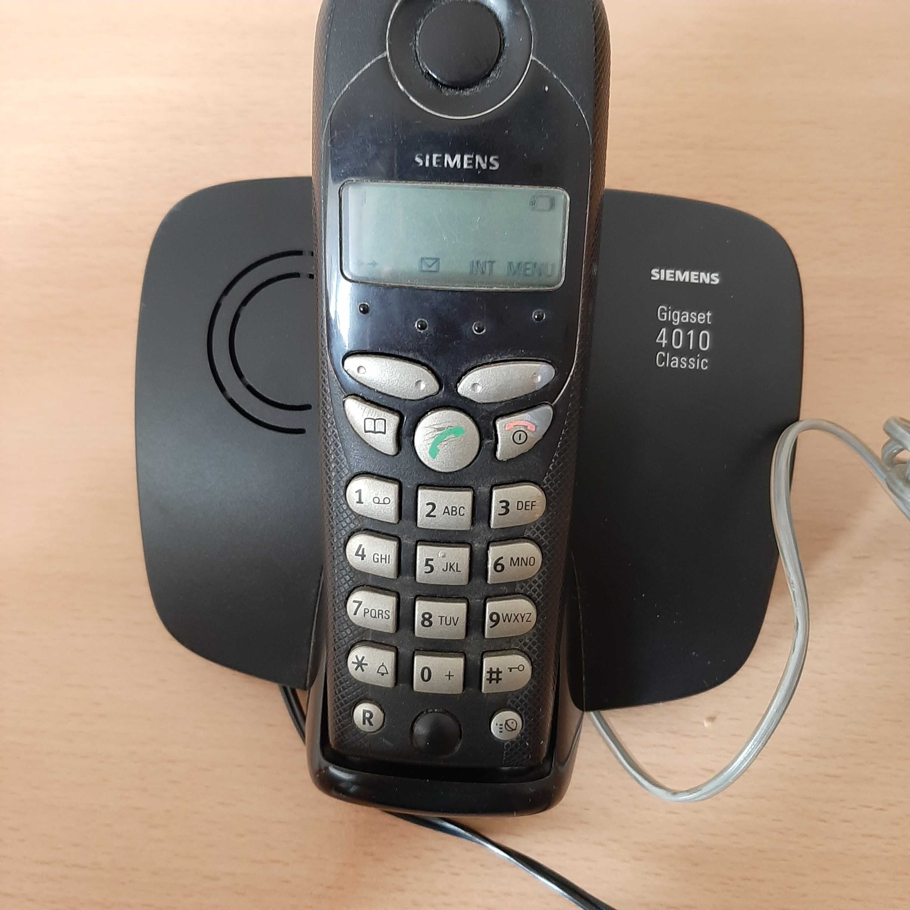 Bezprzewodowy telefon stacjonarny firmy Simens Gigaset 4010 Classic