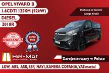 Opel Vivaro Klima, Navi, Kamera cofania, Zarejestrowany w Polsce, VAT-marża!