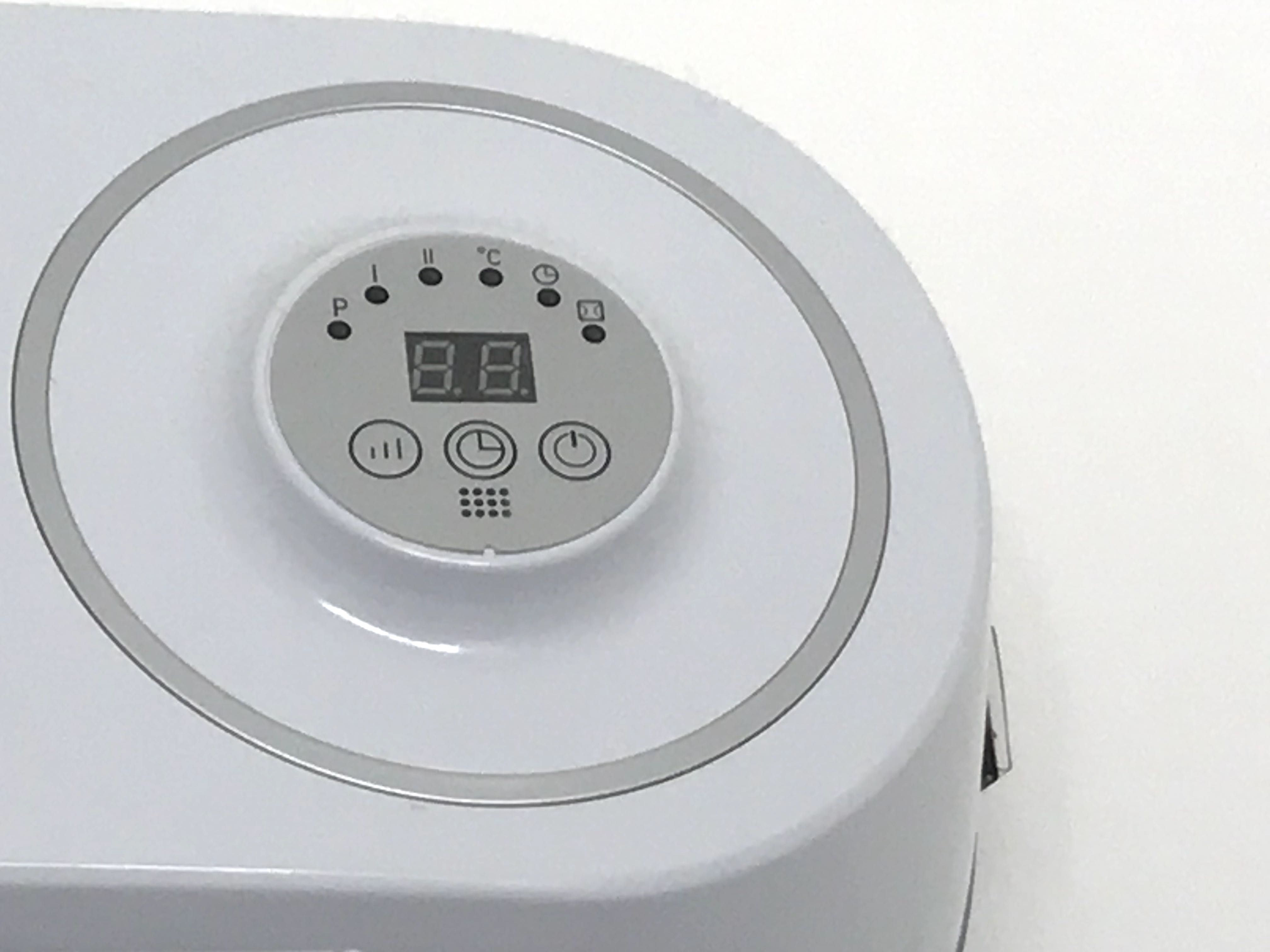 Aquecimento para um WC, para ser colocado numa parede.