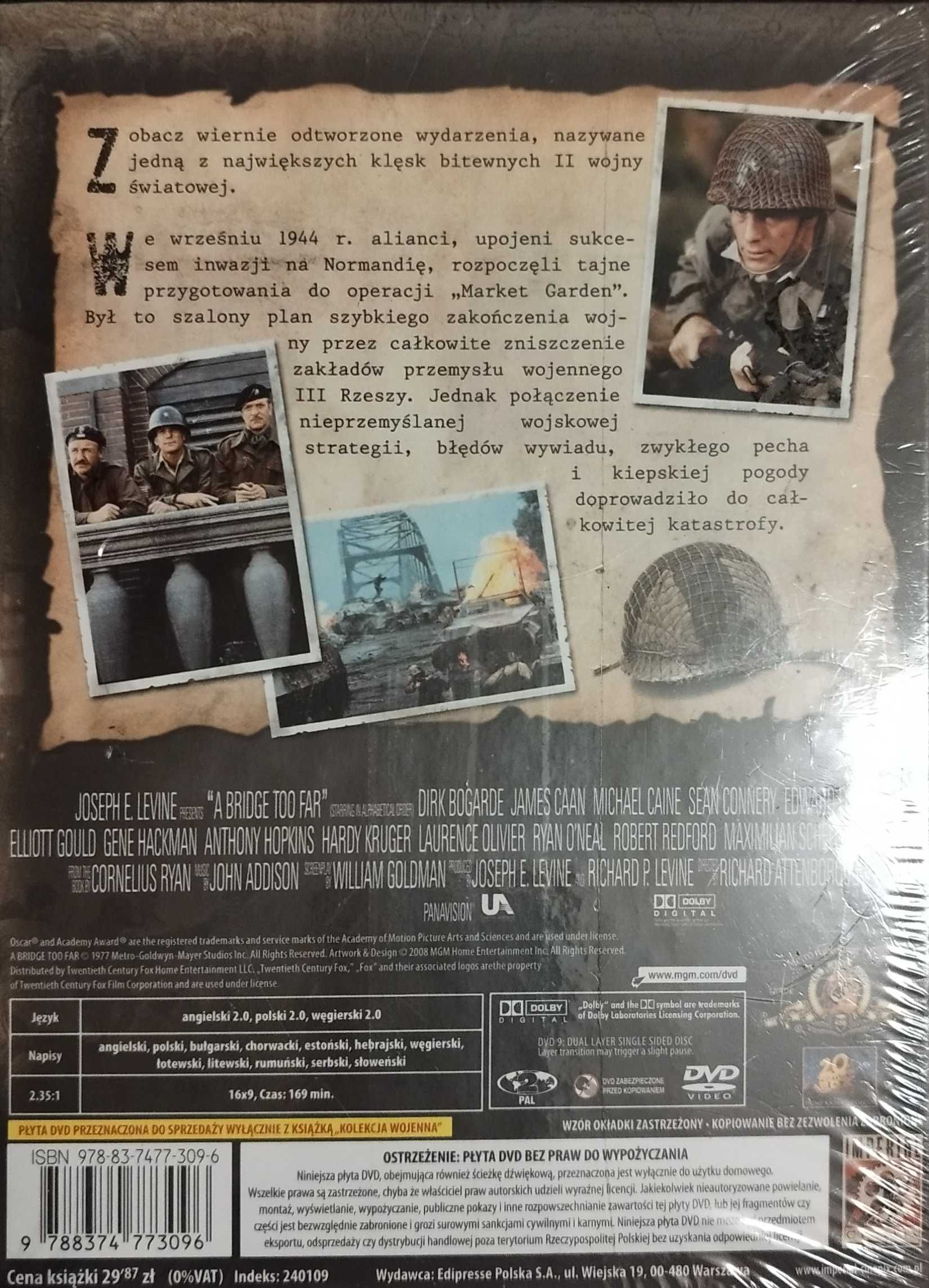 O Jeden Most Za Daleko Film DVD