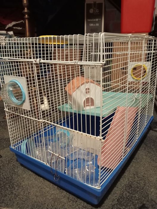 Klatka dla chomika plus akcesoria