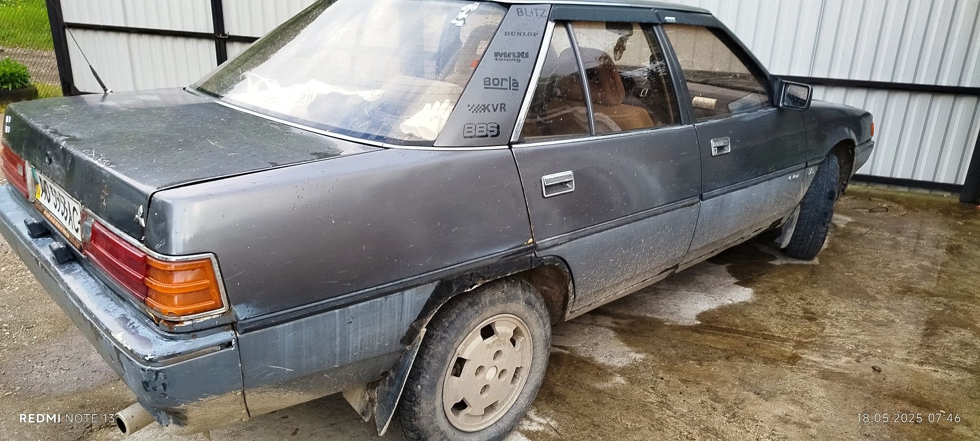 Мітсубіші Галант 1987 года находу