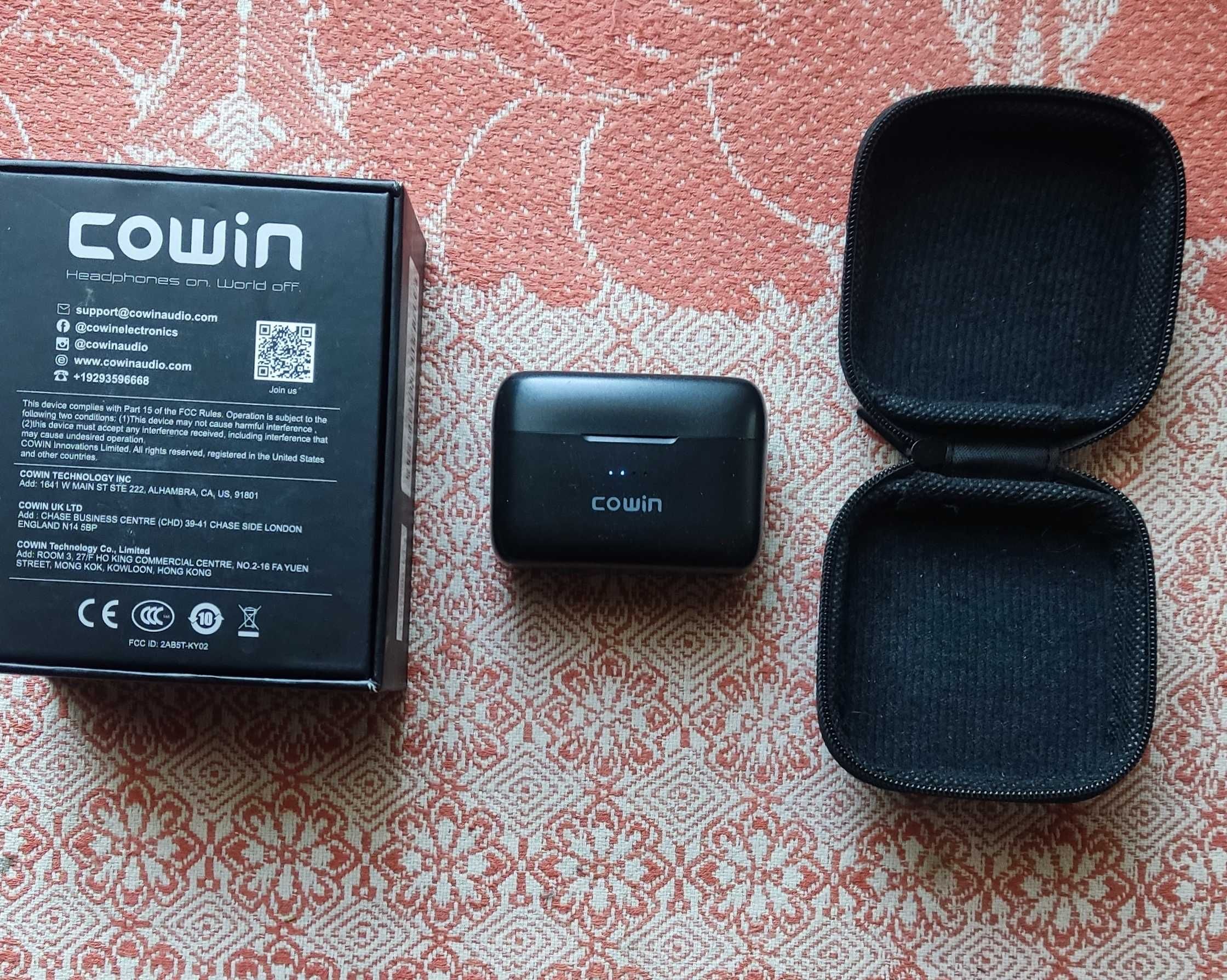 Беспроводные bluetooth-наушники Cowin KY02