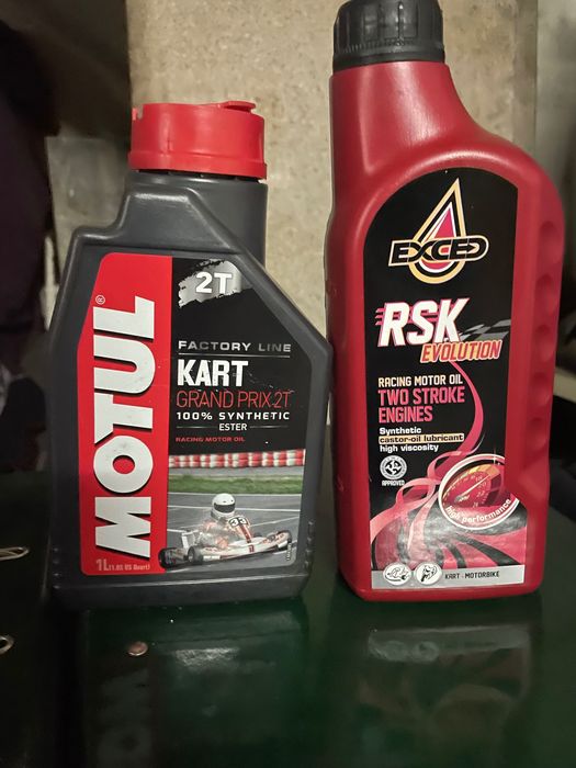 Vendo óleo para karting
