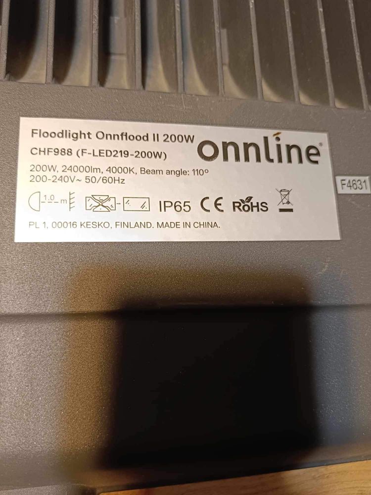 Halogen ledowy 200w
