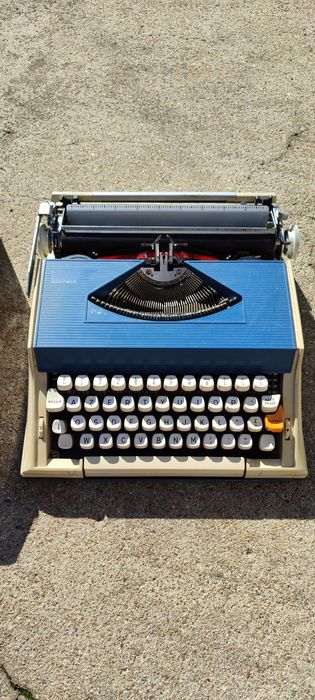 Máquina de Escrever Vintage Smith-Corona + Mala Original