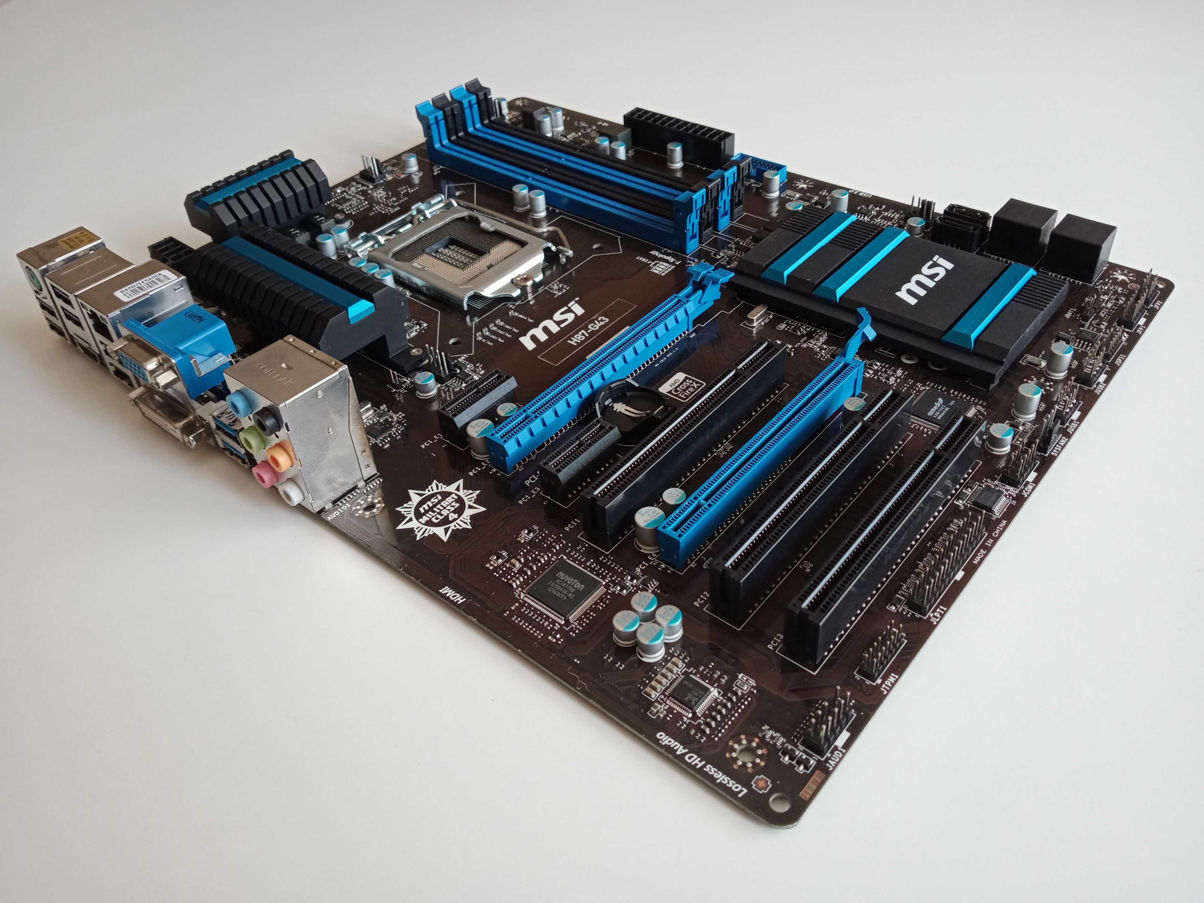 Płyta główna MSI H87-G43, LGA 1150, DDR3, PCIe 3.0, USB 3.0, SATA III