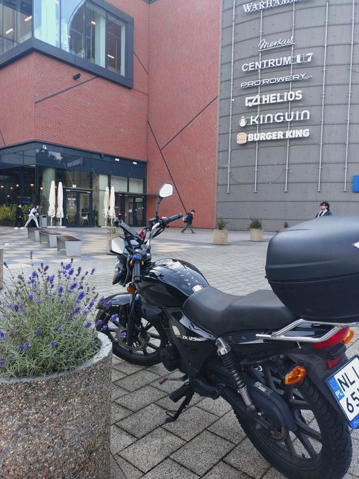 Motocykl Romet ZK125FX, gotowy do jazdy