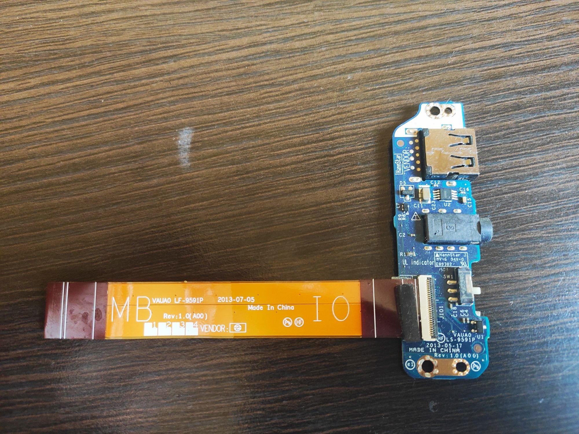 DELL LATITUDE E7440 moduł AUDIO USB  taśma FFC mb