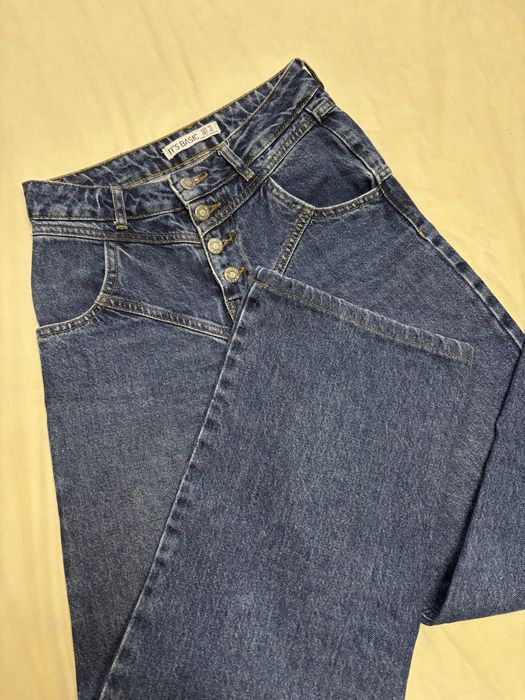 Джинси труби прямі трусики