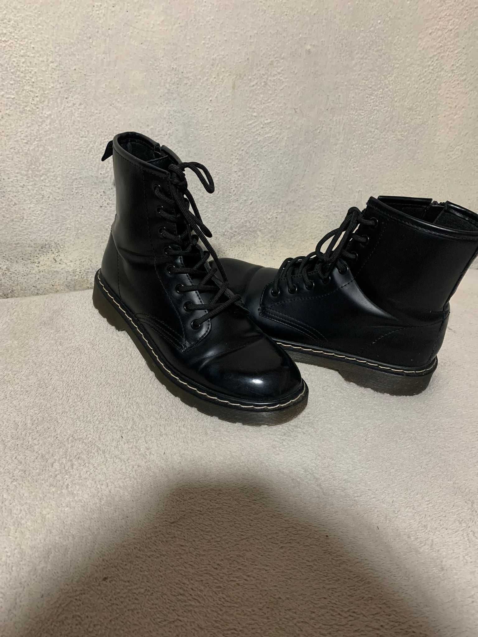 Botas altas pretas
