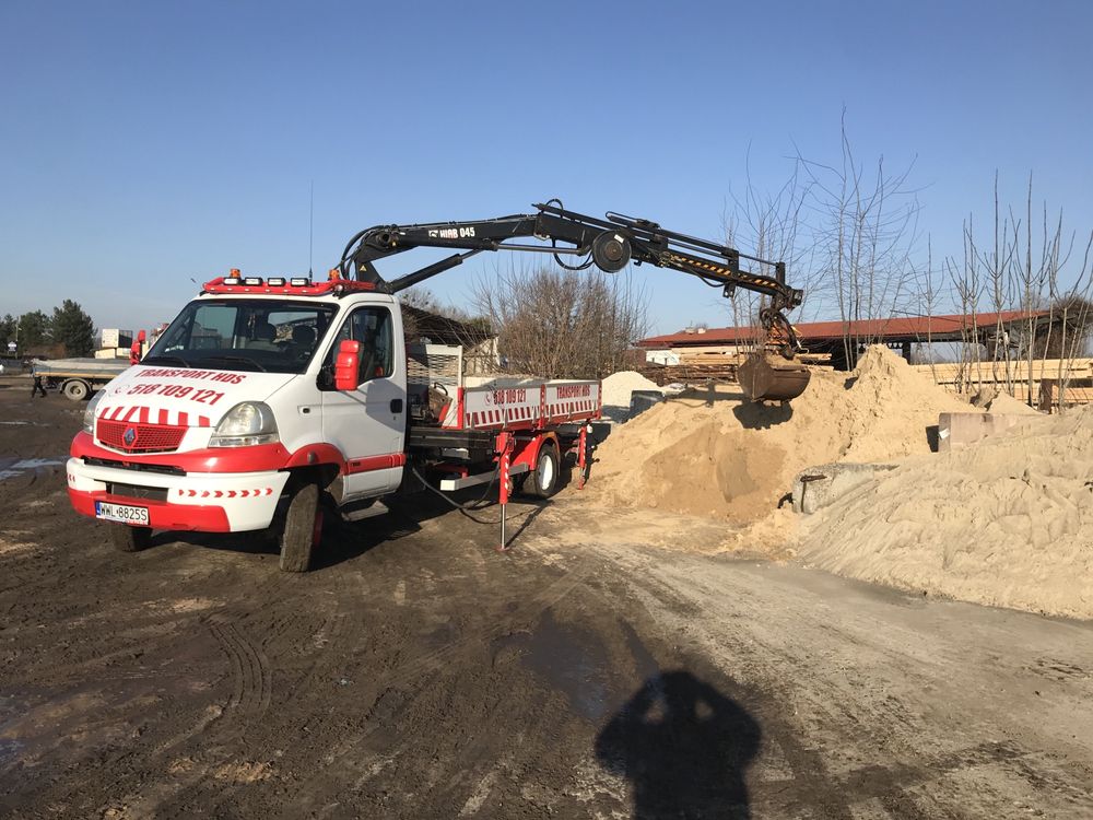 Maly Hds Big-Bagi transport materialow budowlanych i sypkich,wegiel