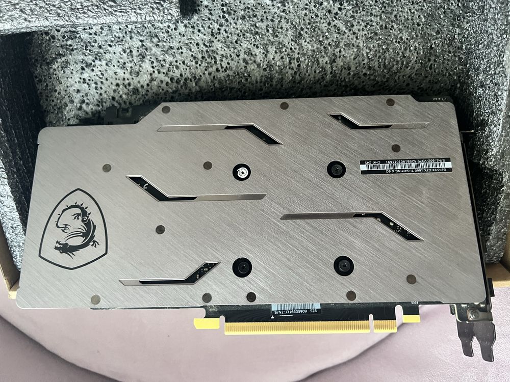Karta graficzna GTX1660ti 6gb msi