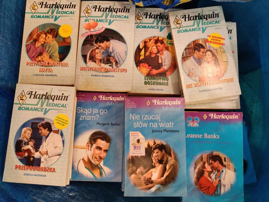 Harlequin Medical Romance 200 tomów z przedziału 1-230