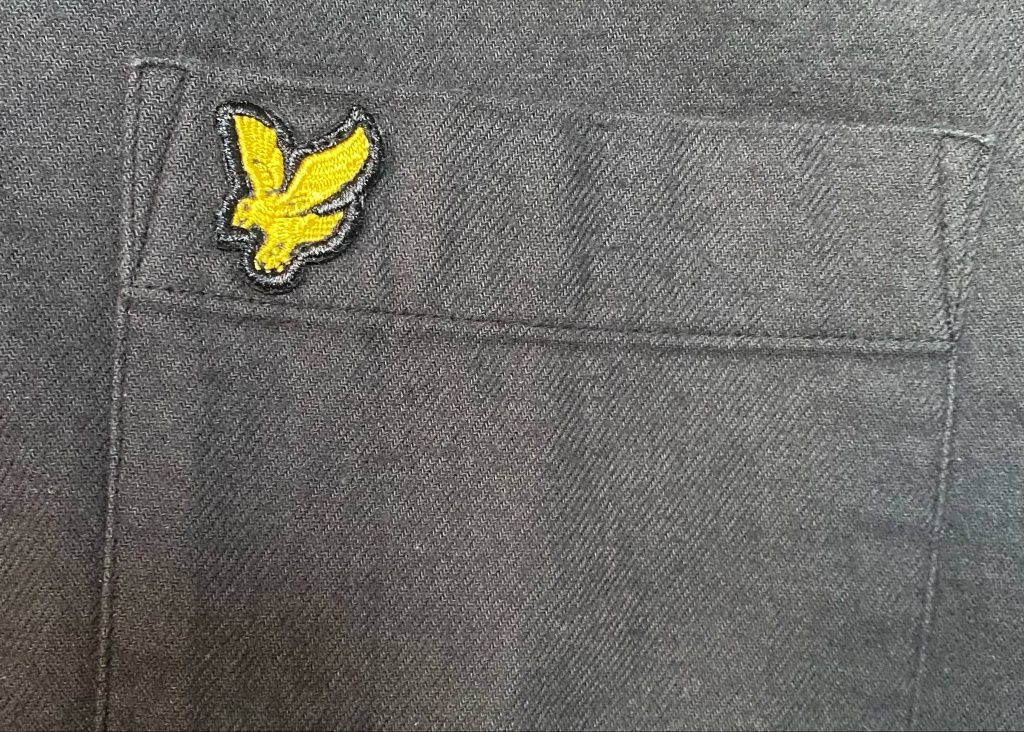 Koszula czarna Lyle & Scott