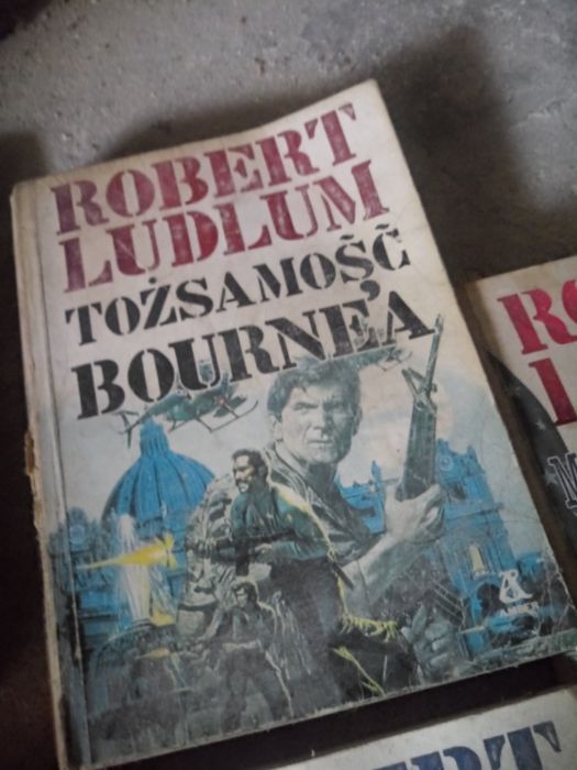 Zestaw książek R. Ludlum Tożsamość Bournea